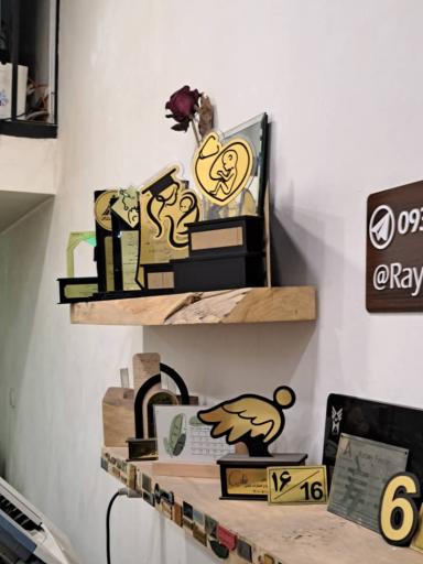 عکس فتوکپی برش لیزر حکاکی رایان کپی 