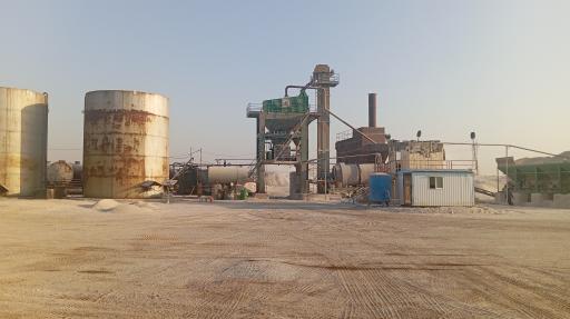 عکس کارخانه آسفالت متین سازه آنزان 