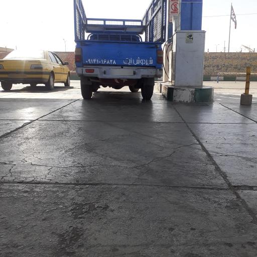 عکس پمپ گاز CNG خدایی