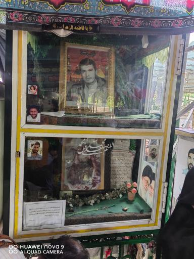 عکس مزار شهید سید احمد پلارک