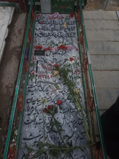 عکس مزار شهید سید احمد پلارک