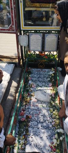 عکس مزار شهید سید احمد پلارک