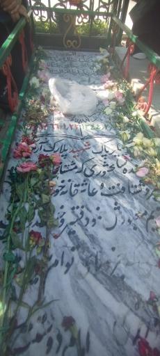 عکس مزار شهید سید احمد پلارک
