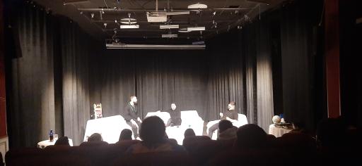 عکس مجموعه نمایشی صحنه آبی  پلاتو 