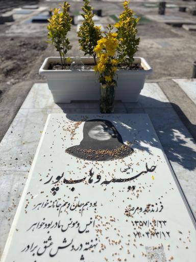 عکس مزار حليمه وهاب پور