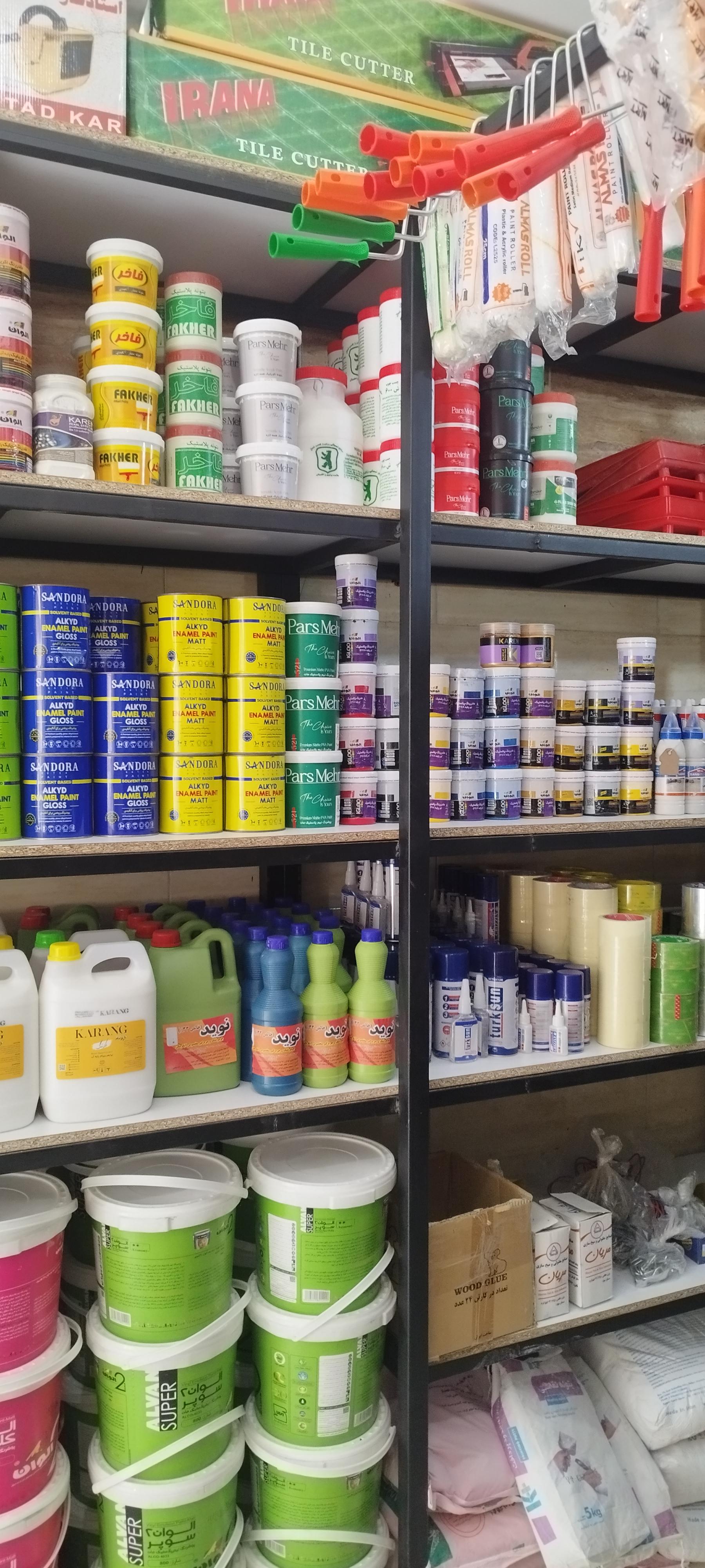 عکس رنگ ابزار شیرآلات عادل 