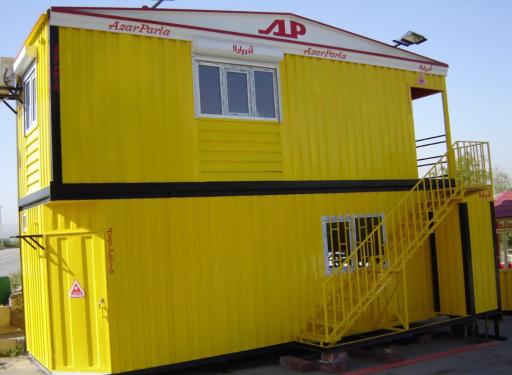 عکس کارخانه کانکس سازی آذرپارلا