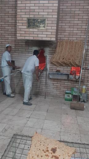 عکس نانوایی سنگک سنتی