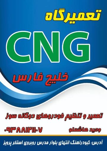 خدمات فنی CNG خلیج فارس