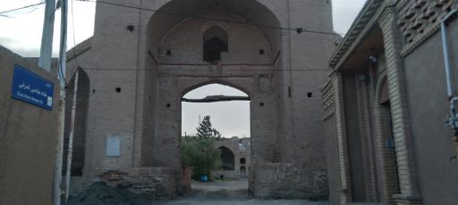 عکس کاروانسرای شاه‌عباسی عباس آباد