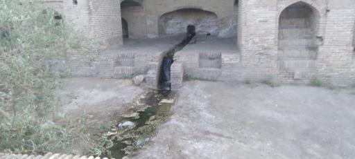 عکس کاروانسرای شاه‌عباسی عباس آباد