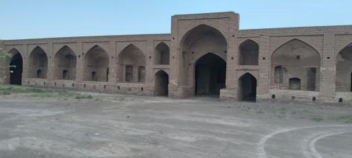 عکس کاروانسرای شاه‌عباسی عباس آباد