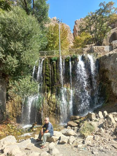 عکس محوطه تفریحی بین‌ المللی آبشار سمیرم