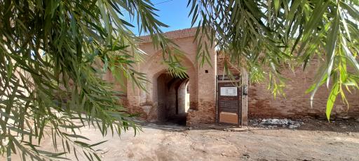 عکس کاروانسرای شاه‌عباسی عباس آباد