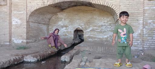 عکس کاروانسرای شاه‌عباسی عباس آباد