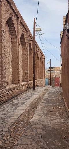 عکس کاروانسرای شاه‌عباسی عباس آباد