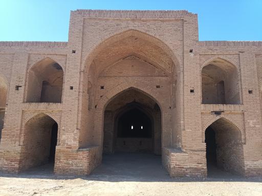 عکس کاروانسرای شاه‌عباسی عباس آباد