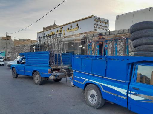 عکس شیشه ساختمانی جعفری