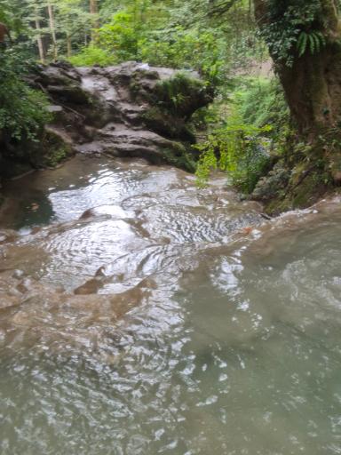 عکس آبشار آهکی اسکیلیم