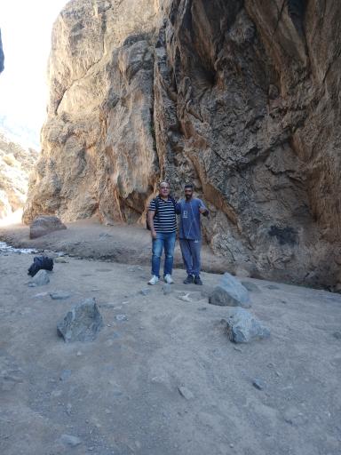 عکس آبشار آهکی اسکیلیم