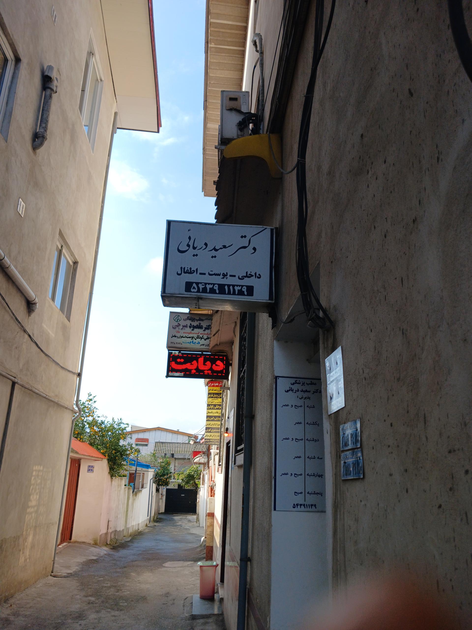 عکس دکتر سعید دریائی