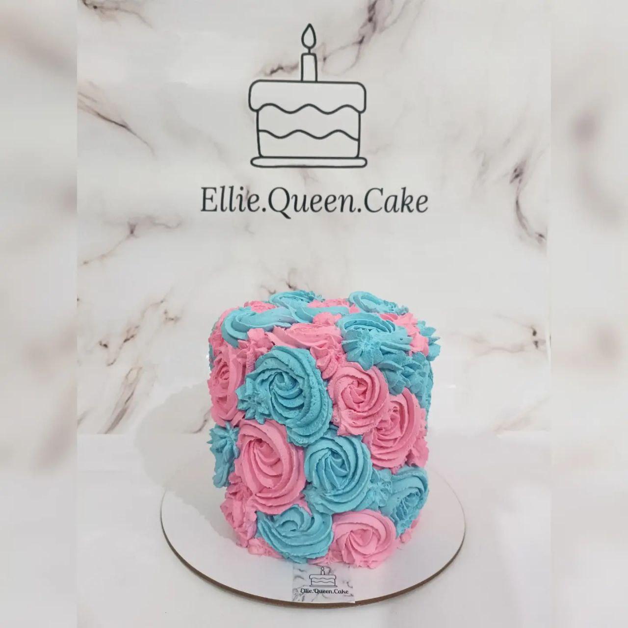 عکس کیک خانگی الی ملکه کیک 