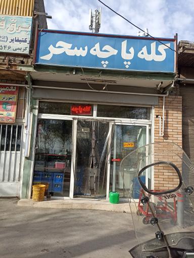 عکس کله پزی سحر