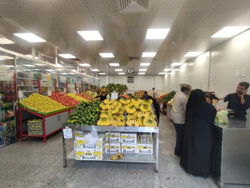 عکس بازار میوه و تره‌بار خواجه نظام