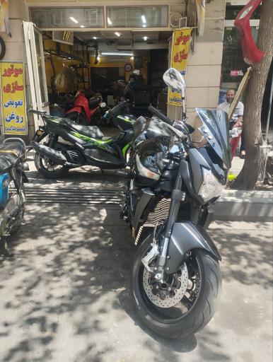 عکس کلینیک موتور سیکلت غفاری