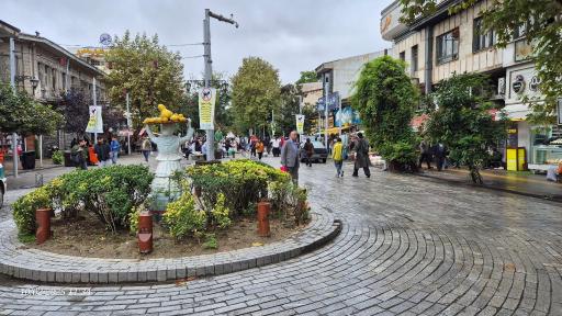 عکس میدان شهرداری رشت