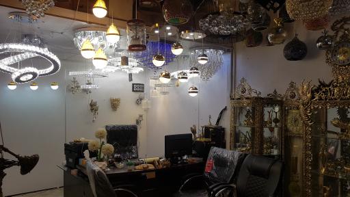 عکس مرکز فروش انواع لوستر شفقت
