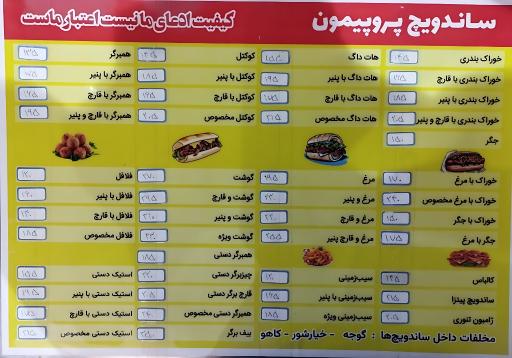 عکس ساندویچ پروپیمون