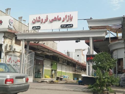 عکس بازار ماهی فروشان