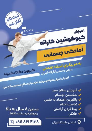 عکس آموزش کیوکوشین کاراته 
