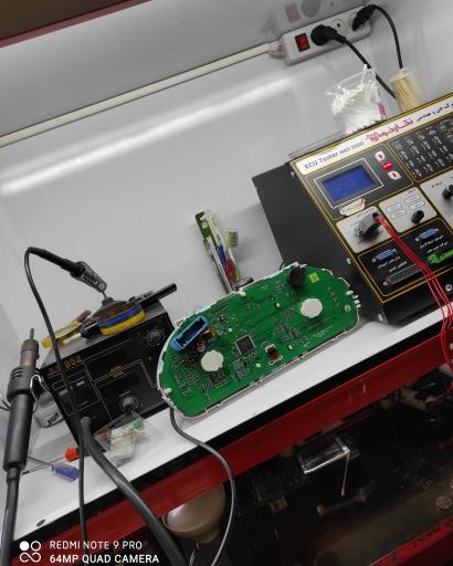 عکس تست موتور و باطریسازی شتاب