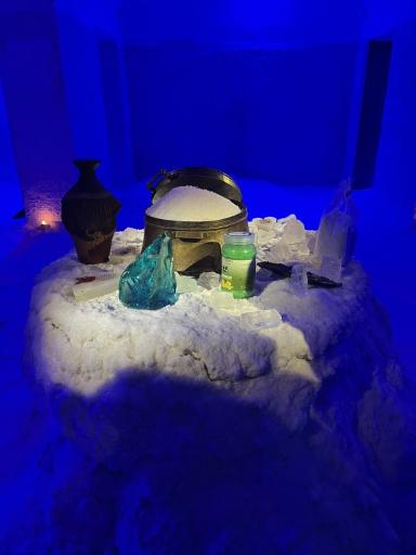 عکس حمام نمک بشرویه