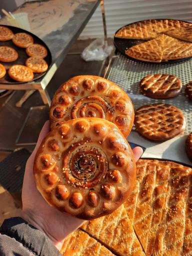 عکس کلوچه پزی اذربایجان