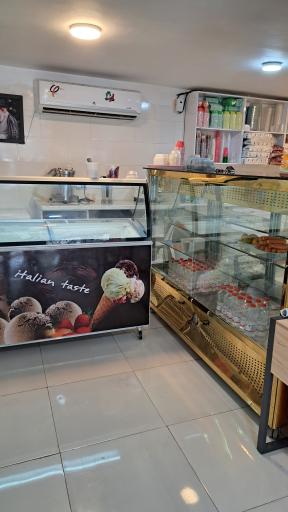 عکس بستنی فروشی طلائیه