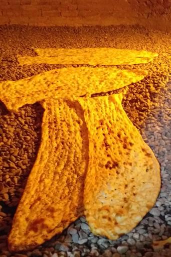 عکس نانوایی سنگکی