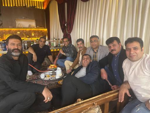 عکس باغ رستوران عمارت شبستان