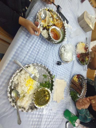 عکس غذای محلی گل خانم