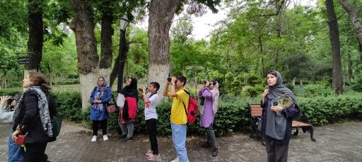 سایت پرنده نگری بوستان شهر