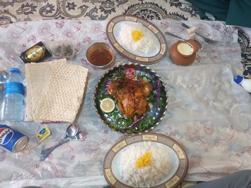 عکس غذای محلی گل خانم