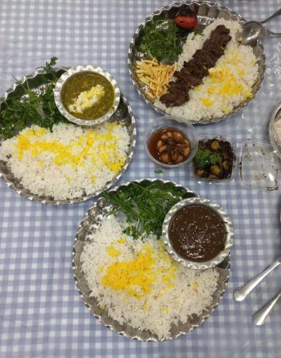 عکس غذای محلی گل خانم