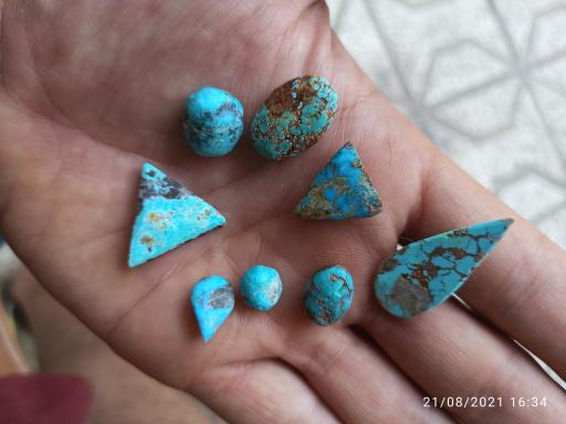 عکس کارگاه تراش و فروش فیروزه