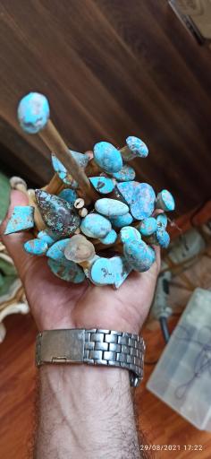 عکس کارگاه تراش و فروش فیروزه