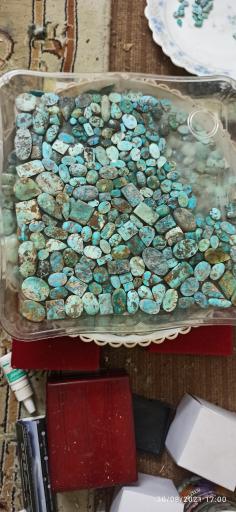 عکس کارگاه تراش و فروش فیروزه