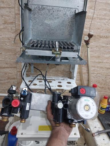 عکس تعمیرات تخصصی پکیج الهی