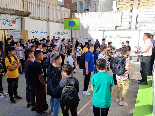 عکس دبیرستان غیردولتی دوره اول فارابی گرگان 