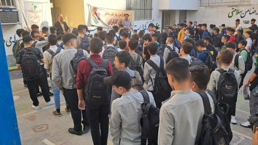 عکس دبیرستان غیردولتی دوره اول فارابی گرگان 